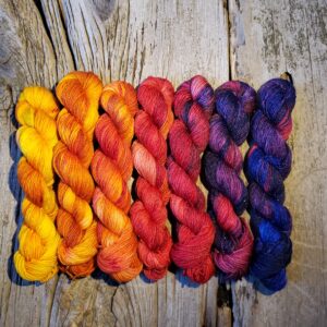 fire gradient-30 sparkle sock 1