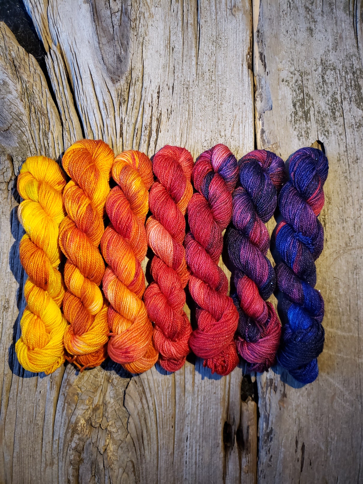 fire gradient-30 sparkle sock 1