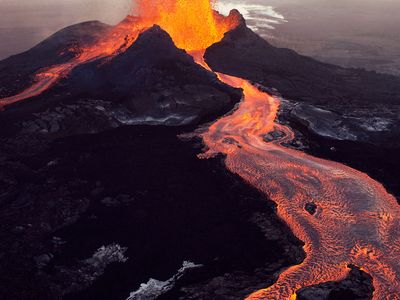Kilauea-volcano-eruption-Puu-Oo-lava-Hawaii