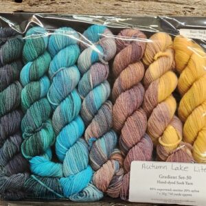 Gradient Set |Autumn Lake Lite | 7x30g Basic Sock (750 yds)