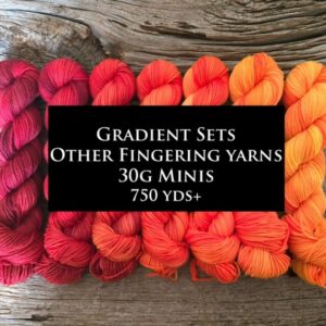 Other Fingering Weight Gradients 30g minis 750 yds+