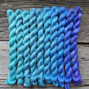 Time Warp | Alpaca Linen Silk Gradient Set | 10 x 20g | 870 yds