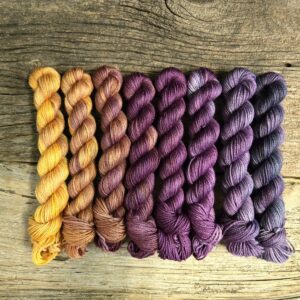 Royal Afterglow | Gradient 8x30g Set | Basic Sock | 850 yds