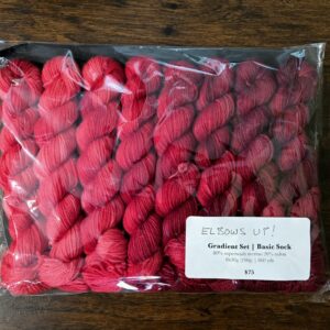 Elbows Up | Gradient Set | Basic Sock | 850 yds