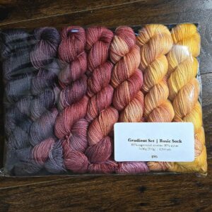 Emberheart | 7 x 50g Basic Sock (1290 yds) OOAK